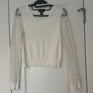 Gracia Cream Knit Top